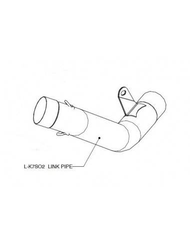 Tubo de Conexión Akrapovic L-B10R1