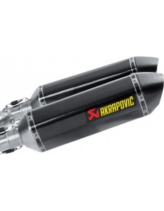 Substituição de escape akrapovic m-hz05402cl