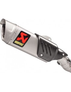 Substituição de escape akrapovic m-ap00806t