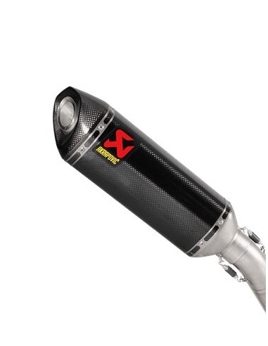 Substituição de escape akrapovic m-r04805c