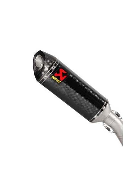 Substituição de escape akrapovic m-r04805c