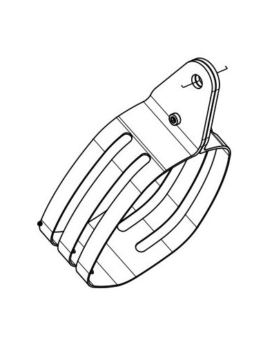 Abrazadera Akrapovic P-MCTFT1X