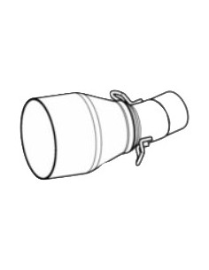 Tubo Conector Akrapovic L-VE3SO3SS