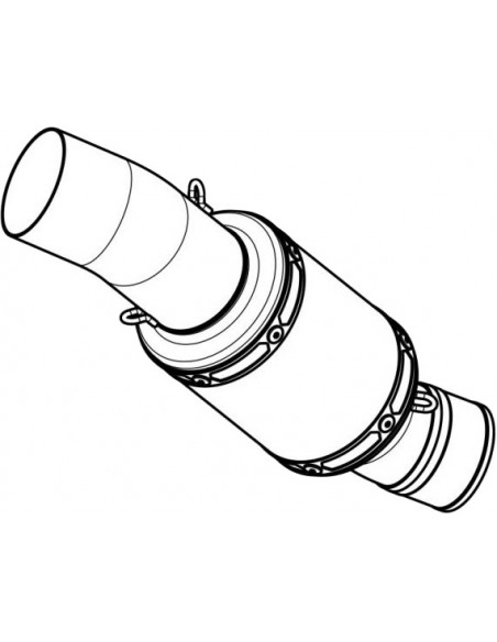 Tubo de Conexión Akrapovic L-A10E11/TD