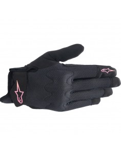 Guantes Alpinestars Stated Air Women Negro-amarillo-rosa 1