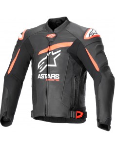 Chaqueta Alpinestars GP PLUS R V4 Airflow Negro-rojo fluor-blanco 1