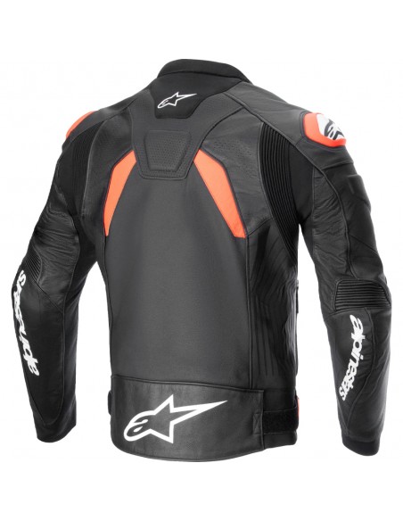Chaqueta Alpinestars GP PLUS R V4 Airflow Negro-rojo fluor-blanco 2