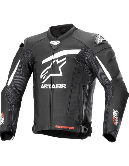Chaqueta Alpinestars GP PLUS R V4 Rideknit Negro y blanco 1