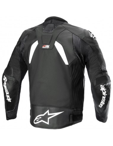 Chaqueta Alpinestars GP PLUS R V4 Rideknit Negro y blanco 2