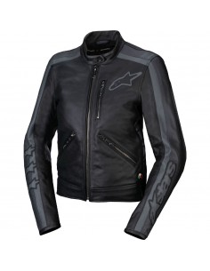 Chaqueta Alpinestars Stella Dyno Negro-gris claro-gris oscuro 1