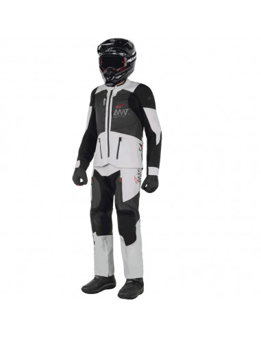 Chaqueta Alpinestars AMT- 7 Air Blanco y negro 3