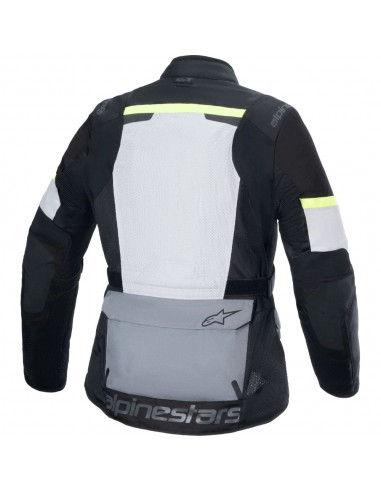 Chaqueta Alpinestars Andes Air Drystar Gris claro-gris oscuro-negro 2