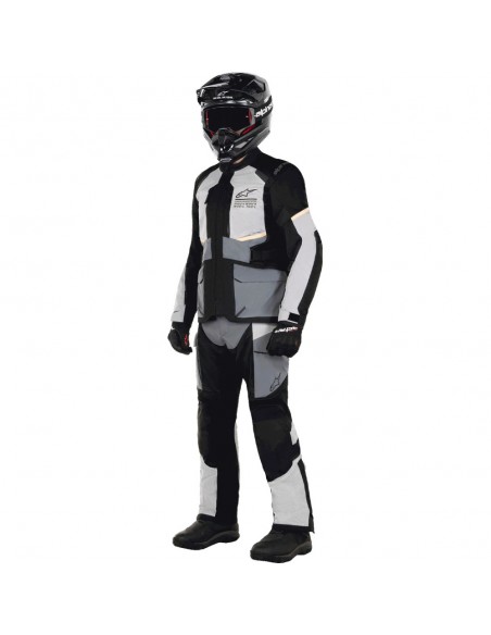 Chaqueta Alpinestars Andes Air Drystar Gris claro-gris oscuro-negro 3
