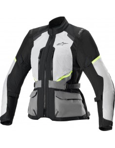 Chaqueta Alpinestars Stella Andes Air Drystar Gris claro-gris oscuro-negro 1