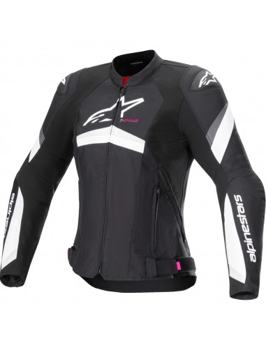 Chaqueta Alpinestars Stella T-GP Plus R V4 Negro y blanco 1