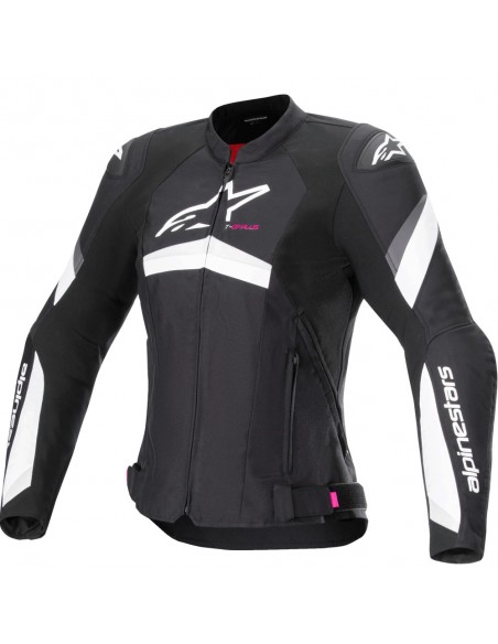 Chaqueta Alpinestars Stella T-GP Plus R V4 Negro y blanco 1