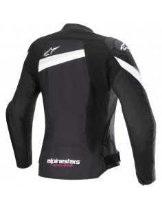 Chaqueta Alpinestars Stella T-GP Plus R V4 Negro y blanco 1 2