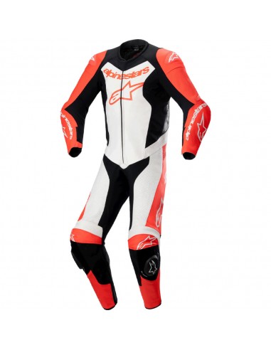 Mono Alpinestars GP Force Lurv 1 PC Rojo fluor-blanco-negro 1