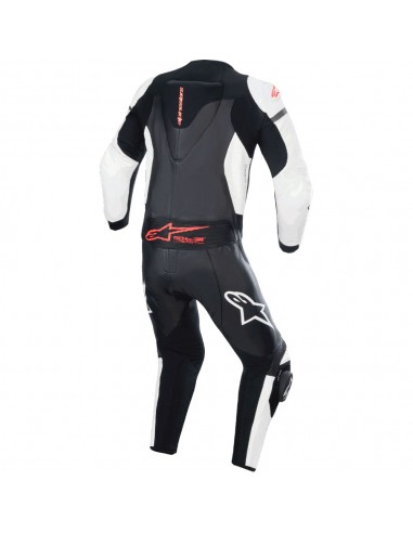 Mono Alpinestars GP Force Lurv 2 PC Negro-blanco-rojo fluor 2