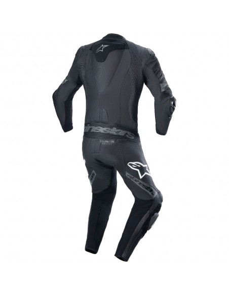 Mono Alpinestars Missile V2 Ward 1PC Negro y gris metálico 2