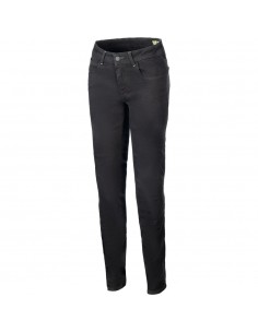 Pantalón Vaquero Alpinestars Daisy V3 Riding Denim Negro lavado 1