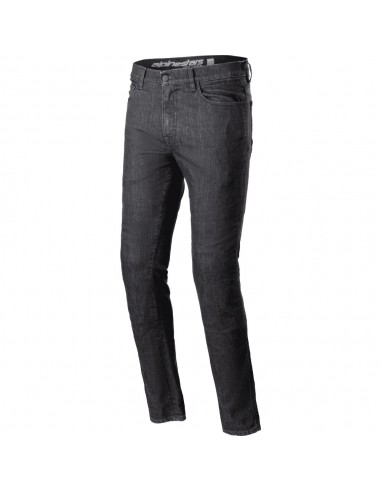 Pantalón Vaquero Alpinestars Cerium Denim Tech Negro lavado 1