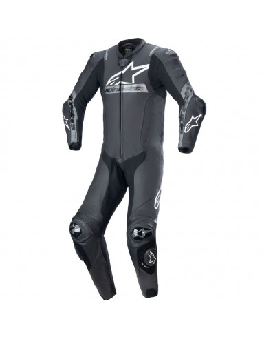 Mono Alpinestars Missile V2 Ward 1PC Negro y gris metálico