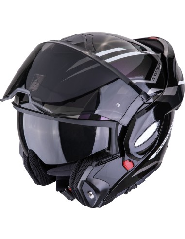 Casco Scorpion Exo-Tech Evo Furio | Negro y camaleón