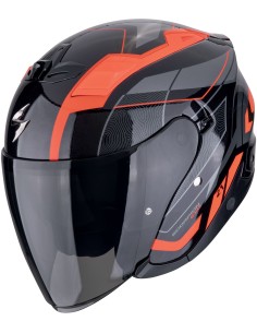 Casco Scorpion Exo-Z1 Vue | Negro y rojo