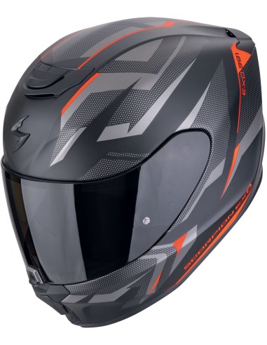 Casco Scorpion Exo-391 Aaxo | Mate-Negro y rojo