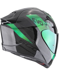 Casco Scorpion Exo-1400 Evo II Carbon Air Platted | Negro y verde 2