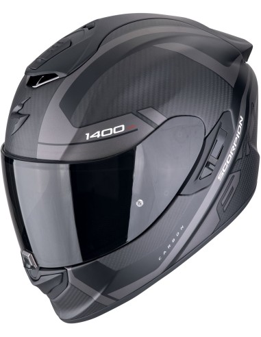 Casco Scorpion Exo-1400 Evo II Carbon Air Enko | Negro-rojo-blanco