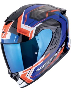 Casco Scorpion Exo-1400 Evo II Air Linart | Negro-azul-rojo