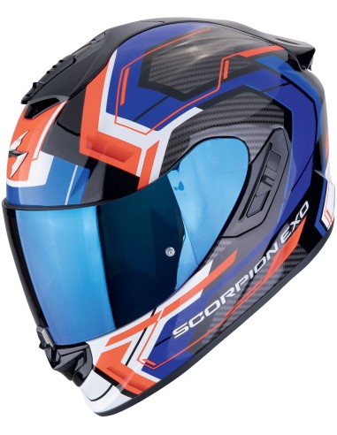 Casco Scorpion Exo-1400 Evo II Air Linart | Mate-Negro y naranja
