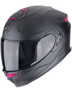 Casco Scorpion Exo-GT SP Air Solid Mujer | Mate-Negro y rosa