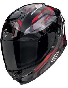 Casco Scorpion Exo-GT SP Air Augusta | Negro-gris-rojo