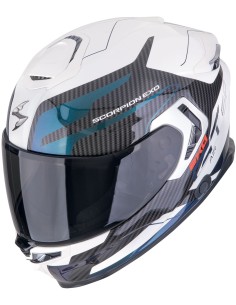 Casco Scorpion Exo-GT SP Air Flex | Blanco y camaleón