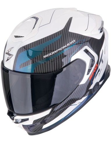 Casco Scorpion Exo-GT SP Air Flex | Mate-Negro y plata