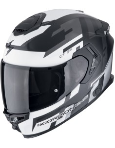 Casco Scorpion Exo-GT SP Air Tornado | Mate-Negro y plata