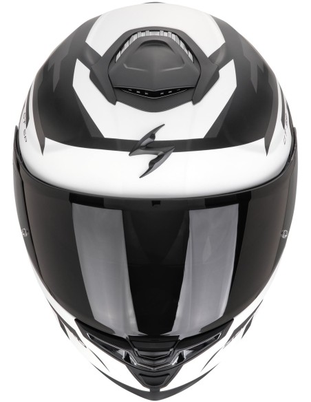 Casco Scorpion Exo-GT SP Air Tornado | Mate-Negro y plata
