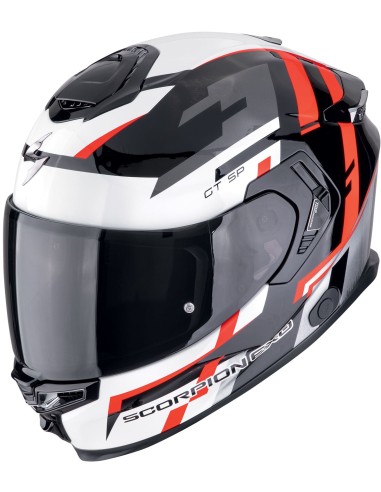Casco Scorpion Exo-GT SP Air Tornado | Mate-Negro y plata