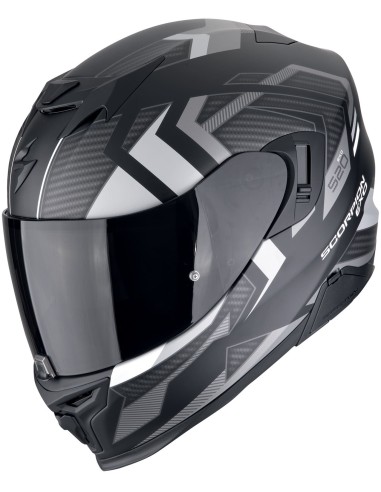Casco Scorpion Exo-520 Evo Air Sensus | Mate-Negro y plata