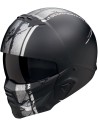 Casco Scorpion Exo-Combat II Lord | Mate-Negro y plata
