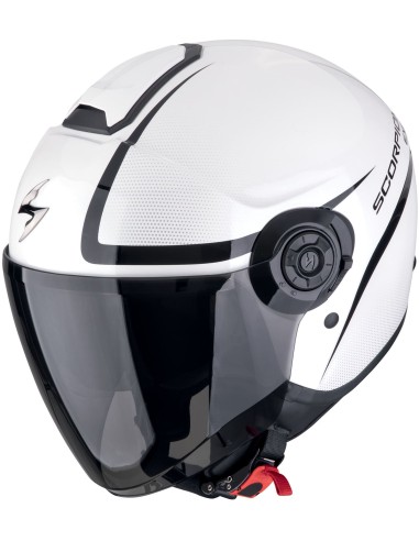 Casco Scorpion Exo-City II Intercity | Negro y camaleón