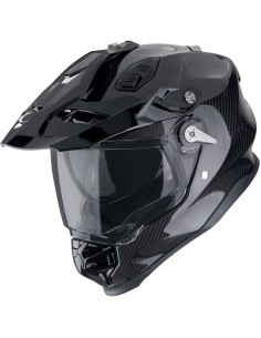 Casco Scorpion ADF-9000 Carbon Air Solid | Negro