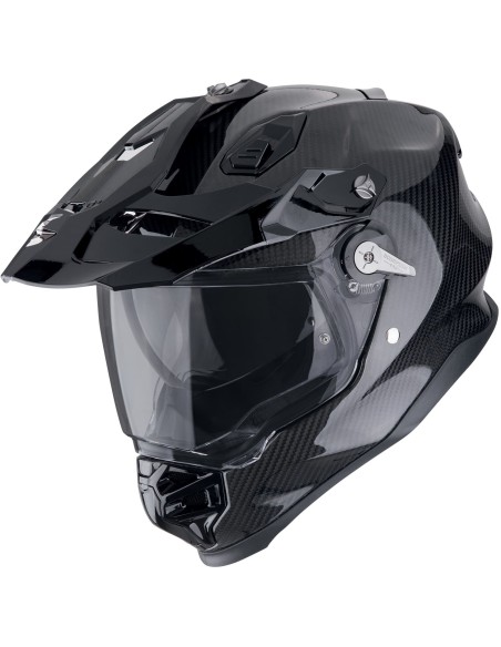 Casco Scorpion ADF-9000 Carbon Air Solid | Negro