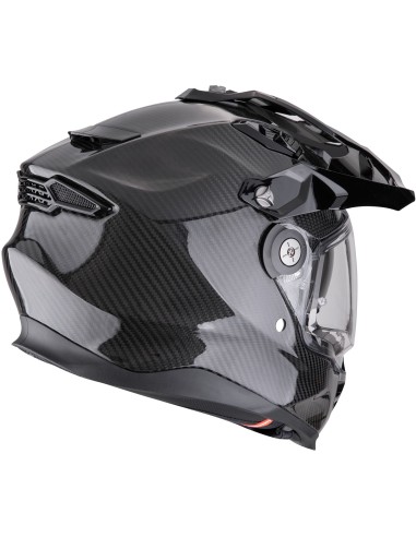 Casco Scorpion ADF-9000 Carbon Air Solid | Negro
