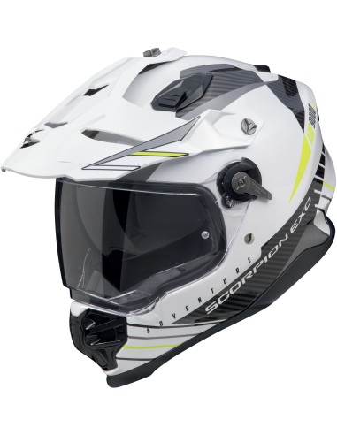 Casco Scorpion ADF-9000 Air Feat | Mate-Blanco-negro-rojo