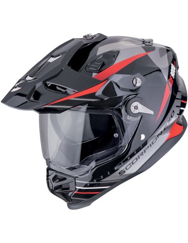 Casco Scorpion ADF-9000 Air Feat | Mate-Blanco-negro-rojo