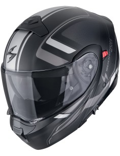 Casco Scorpion Exo-930 Evo Ardens | Mate-Negro y plata
